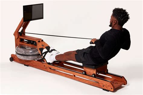 Ergatta Connected Water Rower Is A Sexy Machine Man Of Many