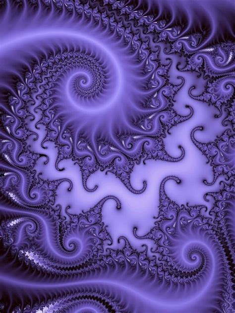 Purple Purple Haze Shades Of Purple Purple Color Fractal Geometry