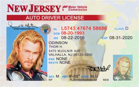 Drivers License Number Meaning Nj