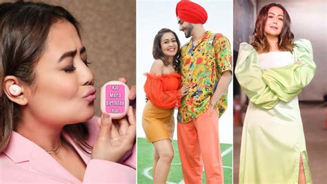 Neha Kakkar Is Super Excited For Her Birthday As She Shares Her Life Mantra Live Life Because