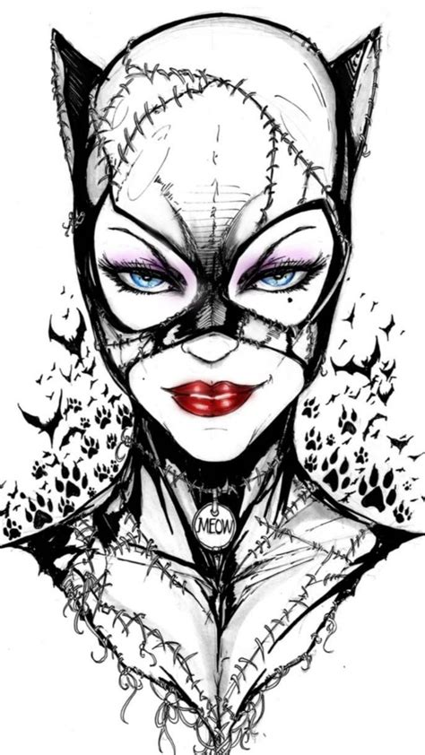Catwoman Catwoman Drawing Catwoman Comic Catwoman