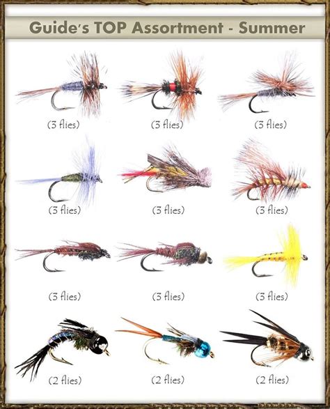Fly Fishing Fly Chart