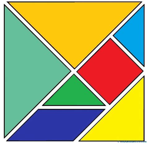 Image Result For Tangram Tangram Patterns Tangram Printable Tangram