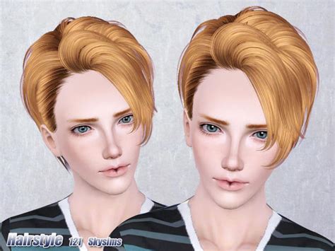 Twisty A Line Hairstyle 121 By Skysims Sims 3 Hairs