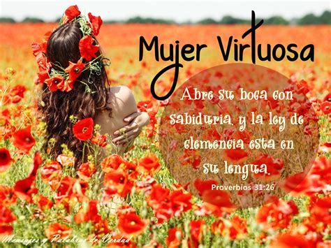 Mensajes Y Palabras De Verdad Mujer Virtuosa