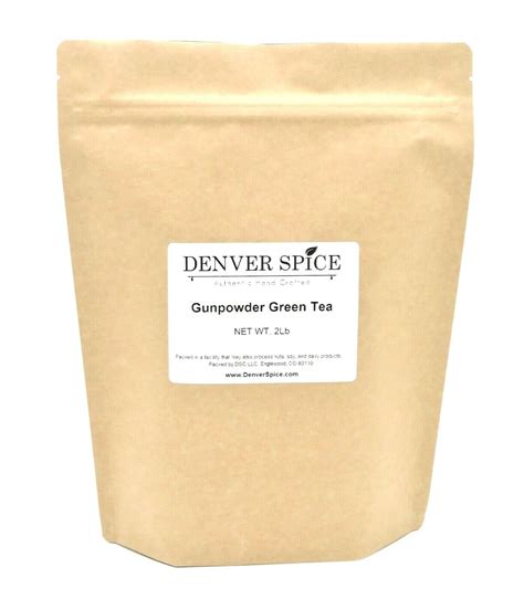 Gunpowder Green Tea 2 Pounds 1st Flush Loose Leaf Bulk Antioxidant