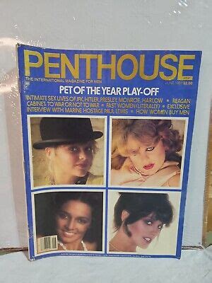 June PENTHOUSE VGUC Pet Of The Year Play Off Paul Lewis Complete EBay