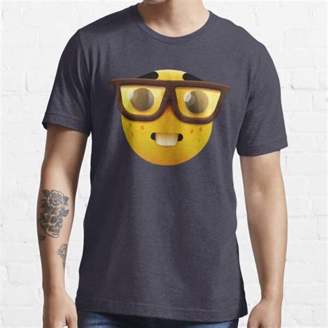 Nerd Face Emoji Meme T Shirt For Sale By Fomodesigns Redbubble