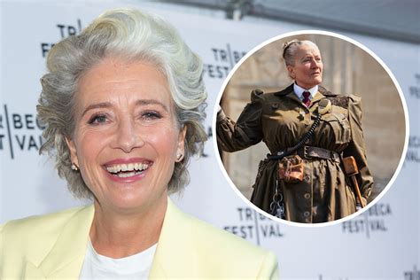 emma thompson sports prosthetic jowls and fat suit on new movie set sexiezpicz web porn