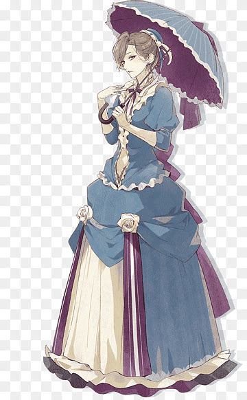 Beautiful Anime Victorian Lady One Of The Most Popular Female Anime