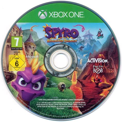 Spyro Reignited Trilogy Cover Or Packaging Material Mobygames