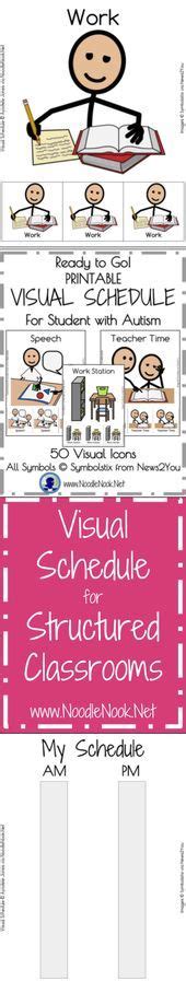 Visual Schedule Featuring Boardmaker Ready To Go Class And Personal