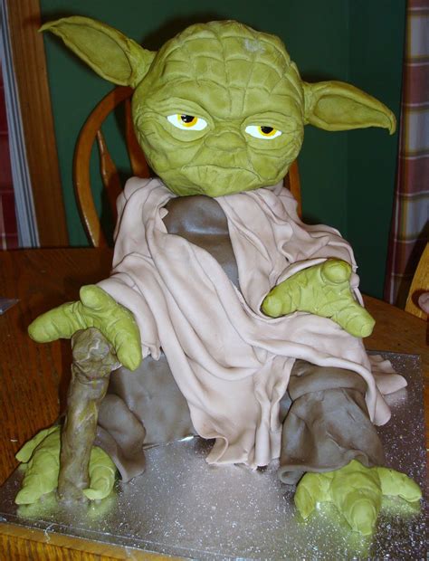 Squish Yoda Cake