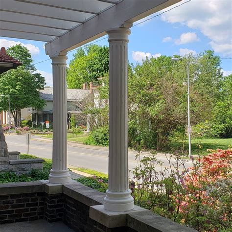 Beautiful porch columns will upgrade your curb appeal. Custom Wood Columns for Sale | Front Exterior Porch ...