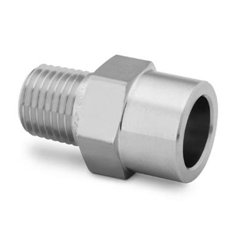 316 Stainless Steel Tube Socket Weld Male Connector 38 In Od X 14