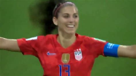 Alex Morgan Birthday Goal And Celebration With A Sip Of Tea Youtube