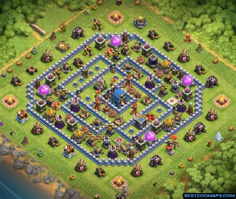 10 Best TH12 Trophy Base Links 2022 Trophy Pushing Best COC Maps