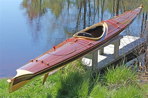 Laughing Loon Mystic Star Baidarka Wood Strip Sea Kayak Most