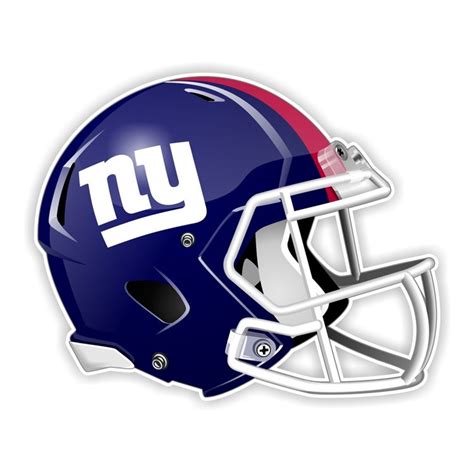 New York Giants Football Helmet Decal Etsy