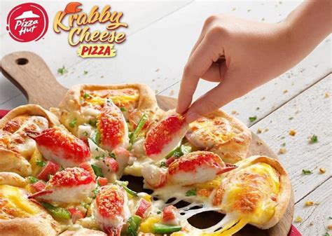 Pizza hut voucher for malaysia in april 2021. 2019 New Limited-Edition "Krabby Cheese" From Pizza Hut