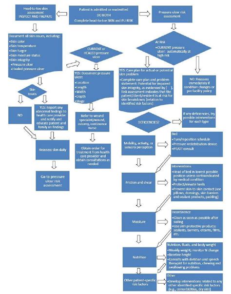 Workflow Of Pressure Ulcer Prevention The Chart Was Developed My XXX