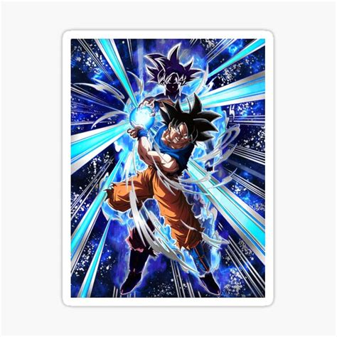 Ultra Instinct Goku Sticker For Sale By Goka Redbubble