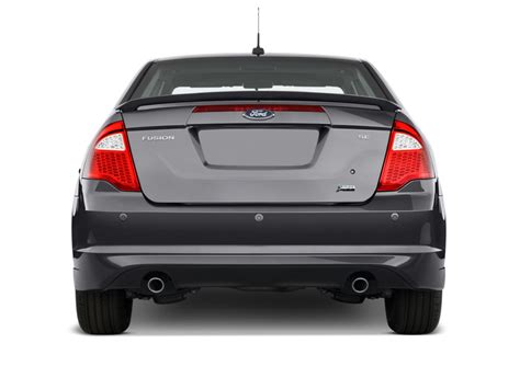 Image 2012 Ford Fusion 4 Door Sedan Se Fwd Rear Exterior View Size