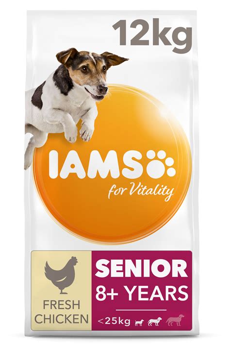 Dog food brands reviews and best food for specific breeds and diseases. Iams Senior Dog Food 12kg. Free Delivery | VetShop.co.uk