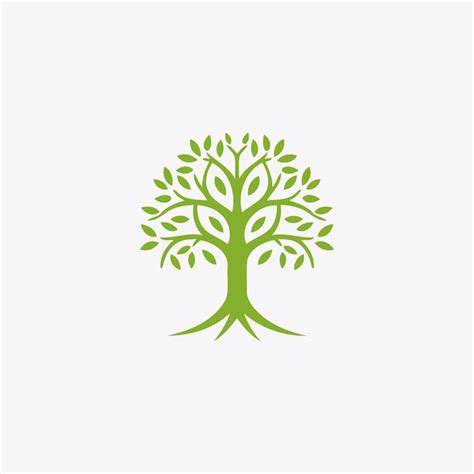 Premium Vector Tree Logo Design Vector Illustration