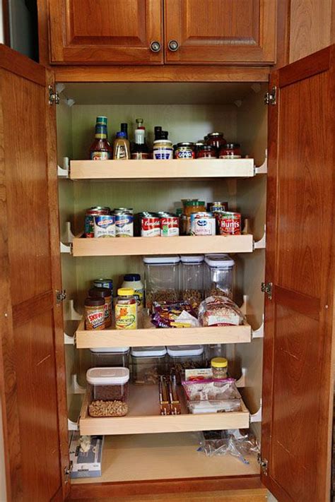 If you are organizationally challenged, however (and let's face it, most of us are), it can do little to save time. pull out pantry shelves | Kitchen ideas | Pinterest | Pull ...