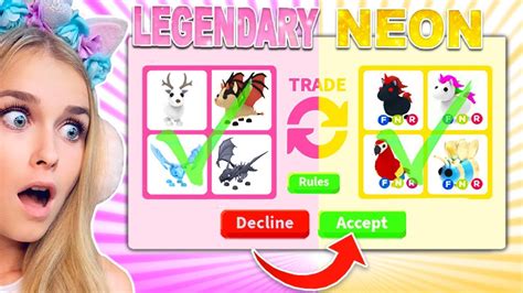 In adopt me, pets are classified into five categories: She Only Adopted Me Because Of My Neon Unicorn In Adopt Me ...