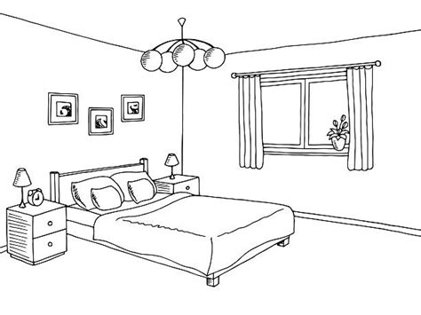 Royalty Free White Bedroom Clip Art Vector Images And Illustrations Istock