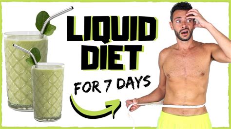 Guy Tries Liquid Diet For 7 Days And This Is What Happened 🍵 Weight Loss