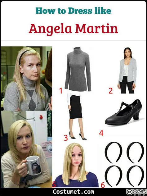 Angela Martin The Office Costume For Cosplay And Halloween