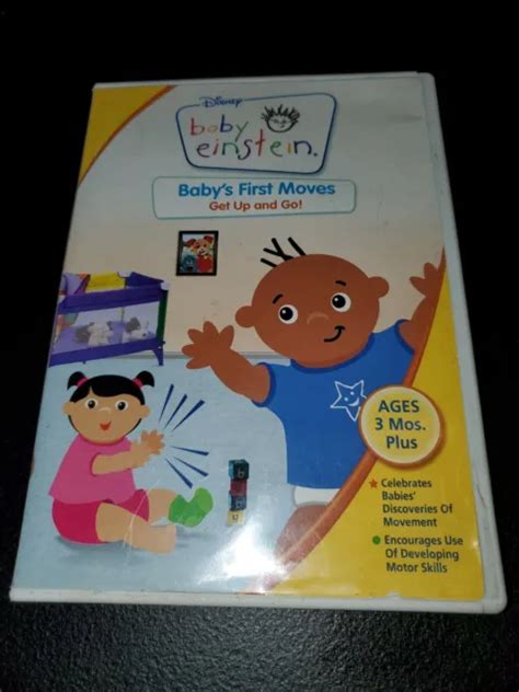 Baby Einstein Babys First Moves Get Up And Go Dvd For Ages 3