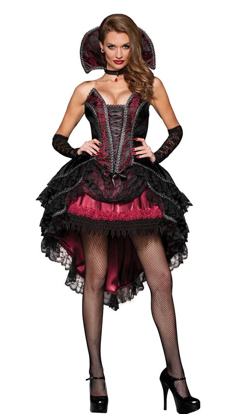 Details About Edgy Vamp Victorian Vampire Gothic Horror Girls Halloween