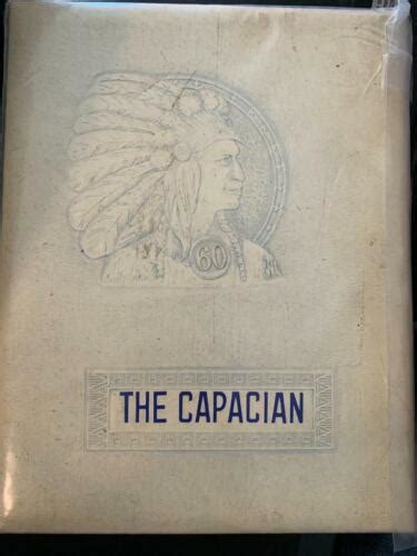 Capac Community High School Yearbook 1960 Capacian 60 Capac Michigan