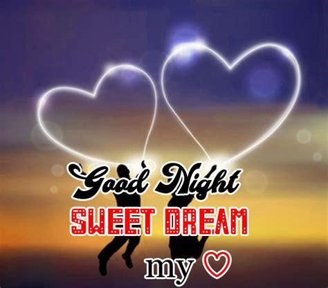 Romantic Couple Good Night Sweet Dream My Love Hd Wallpaper Sweet
