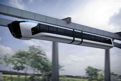Hanging Monorails Are Here To Stay Yanko Design Futuristic Cars