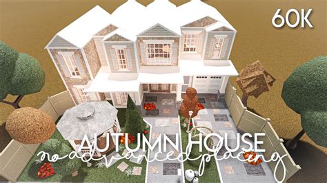 No Advanced Placing Autumn House Bloxburg Build Youtube