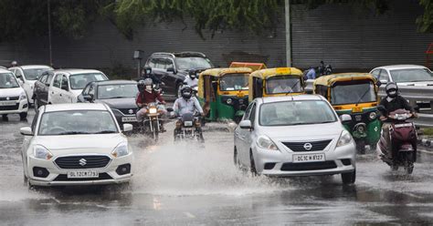 Traffic jam simply is known as vehicles stuck on the road. Delhi,-NCR rain: Heavy downpour leads to flooding, traffic ...