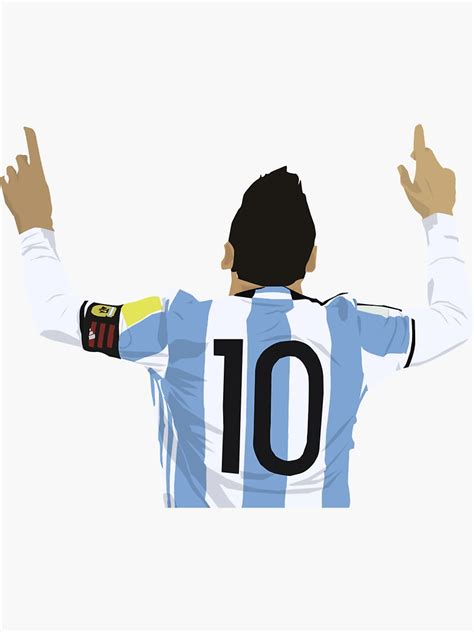 Lionel Messi Sticker Sticker By Fabianardaya Lionel Messi Messi