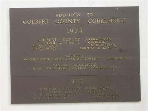 Colbert County Us Courthouses