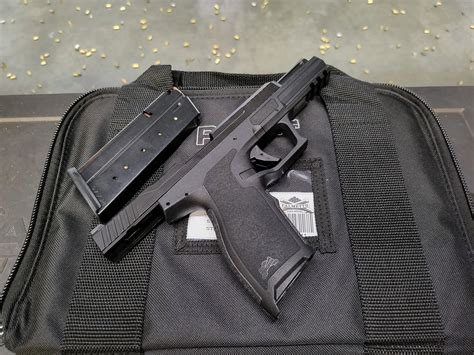 Palmetto State Armory Rock 5.7. Shoots very flat and the trigger hype