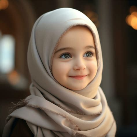 Beautiful Happy Muslim Kids Smiling 27394142 Stock Photo At Vecteezy