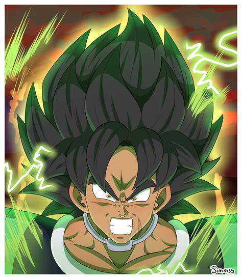 Broly By Simmsyboy On Newgrounds