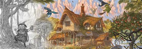 Granny Weatherwaxs Cottage Terry Pratchetts Discworld Blog