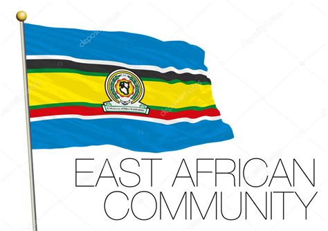 East African Community Flag Stock Illustration By ©frizio 104877698