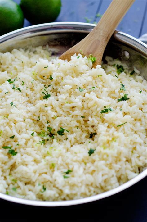 Cilantro lime rice recipe fresh lime and cilantro make this dish come alive video similar to chipotle lime rice easy and delicious with all mexican foods. Cilantro Lime Rice - Life In The Lofthouse