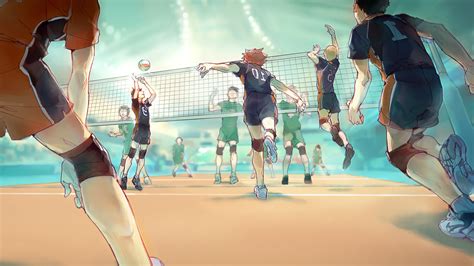 Haikyuu Hinata Shouyou Kageyama Tobio Volleyball Anime